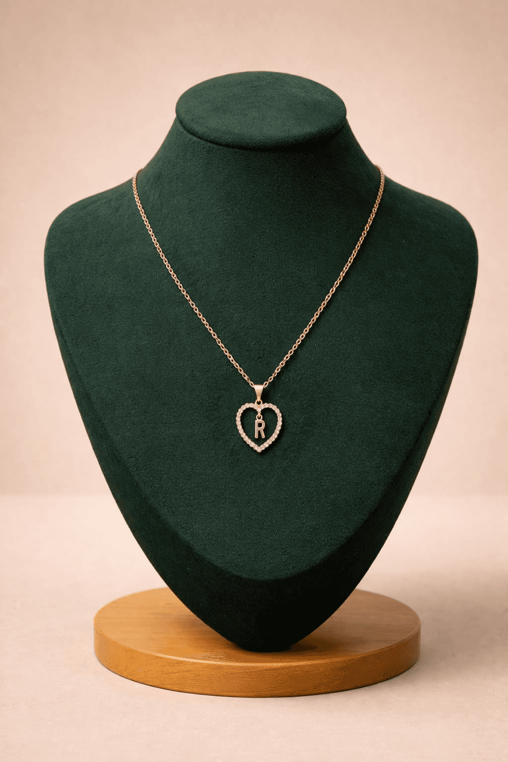 Colier Inima cu Litera
