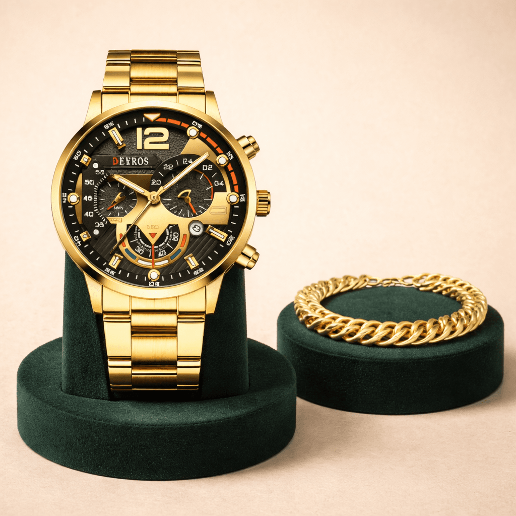 Set Ceas Bratara Barbati